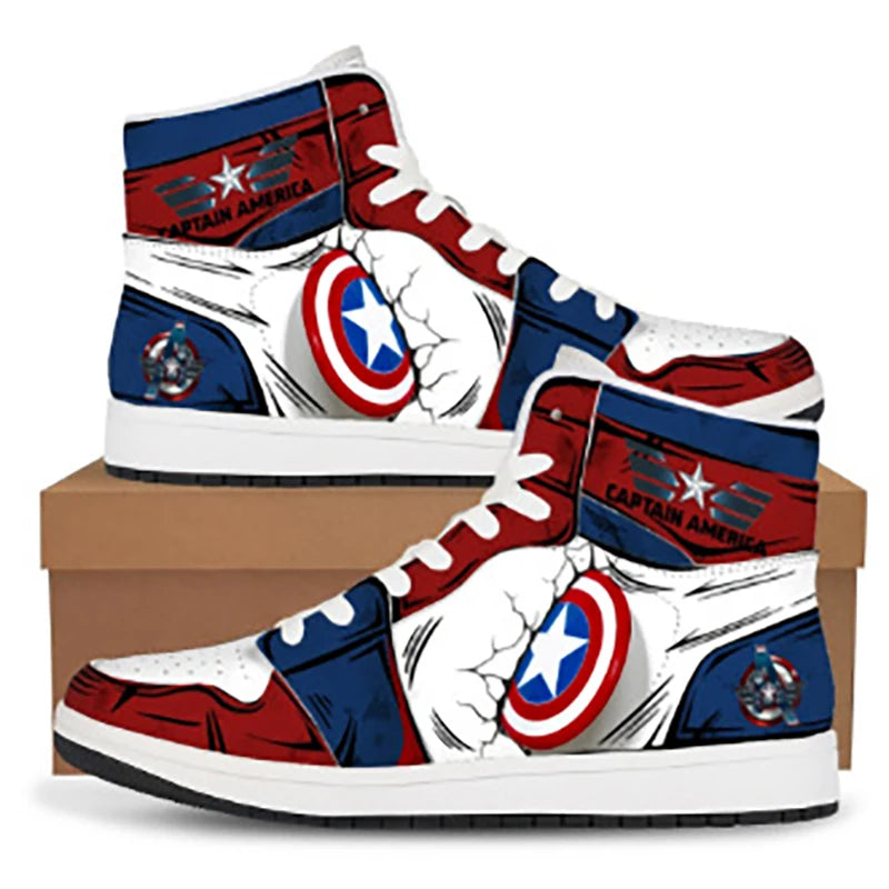 Spider-Man & Deadpool High-Top Sneakers – Marvel