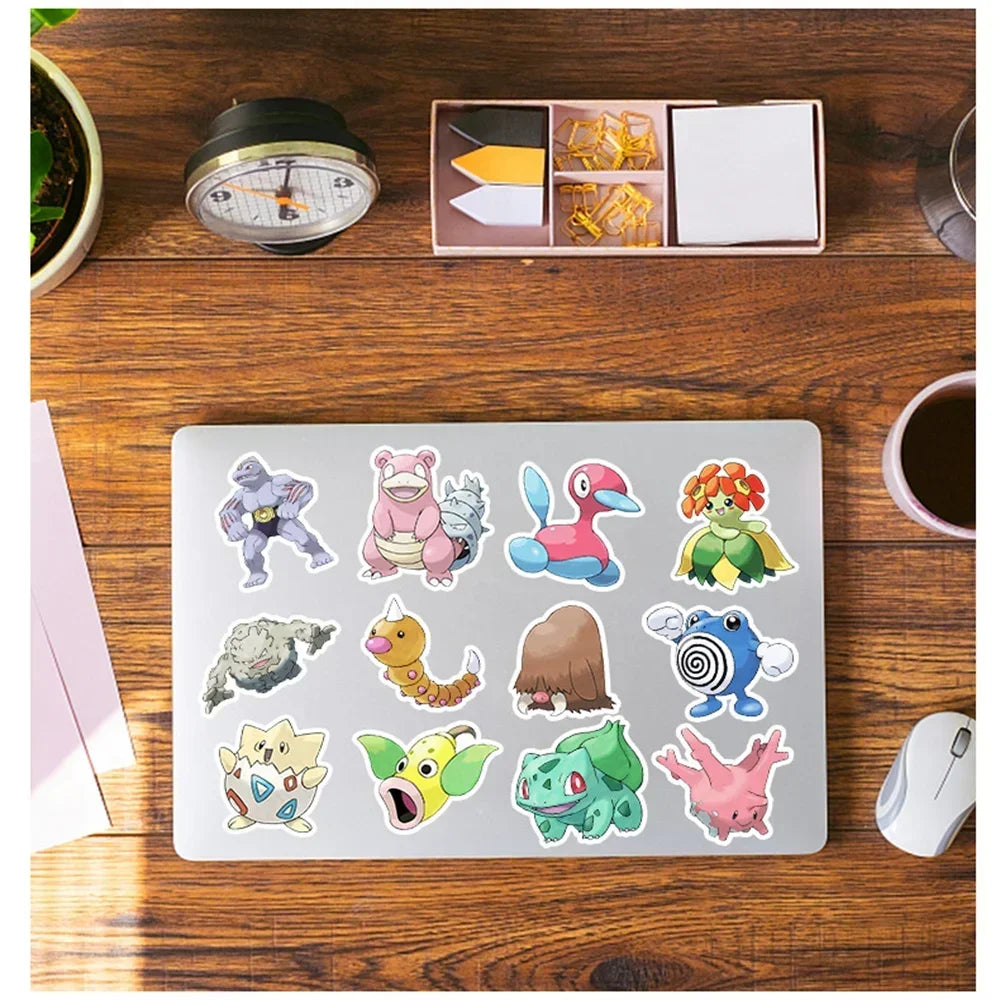Pikachu Pokémon Sticker Pack – Bulk 100/200pcs