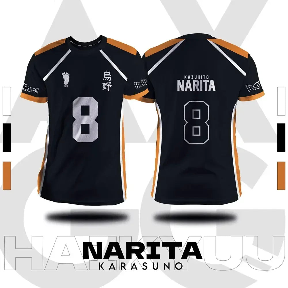 Fukurodani Jersey T-Shirt – Haikyuu Anime Tee