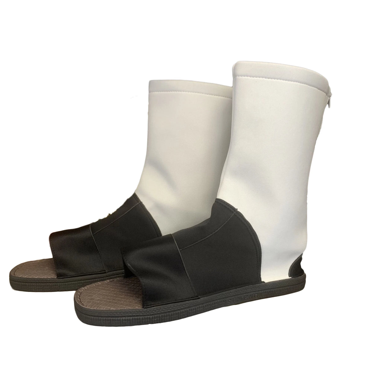 Anime Ninja Cosplay Sandal Boots – Black, Blue & White
