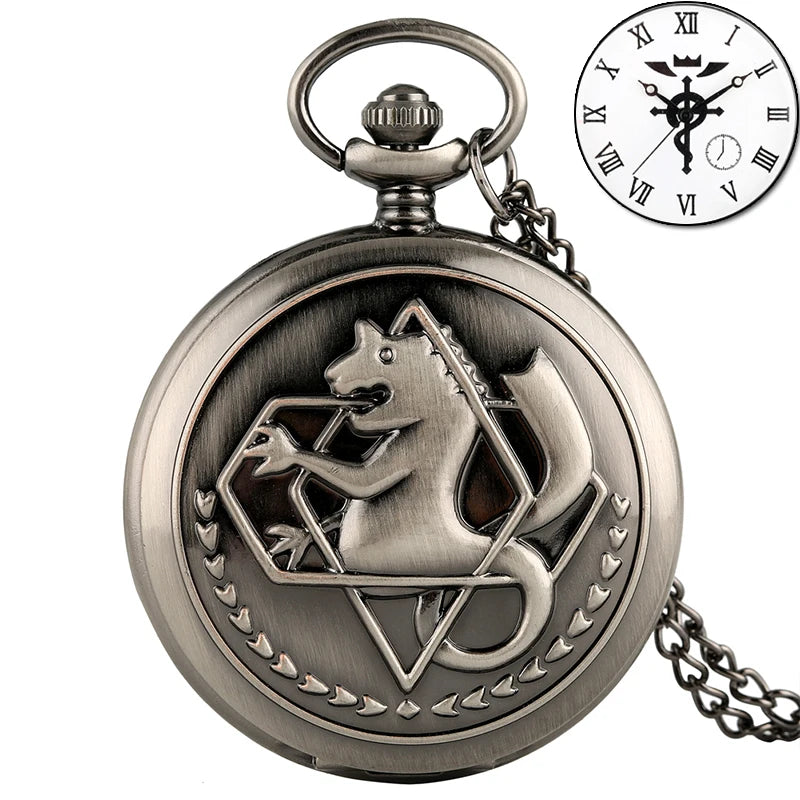 Edward Elric Pocket Watch Necklace – Fullmetal Alchemist