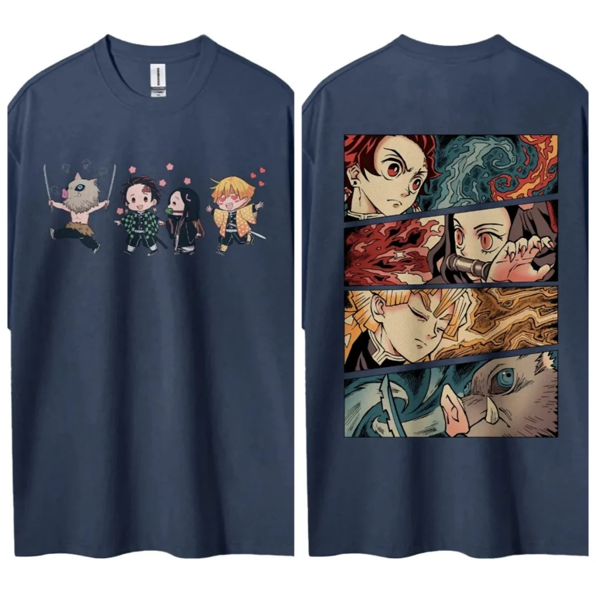 Demon Slayer Short-Sleeve Sports T-Shirt – Anime Tee