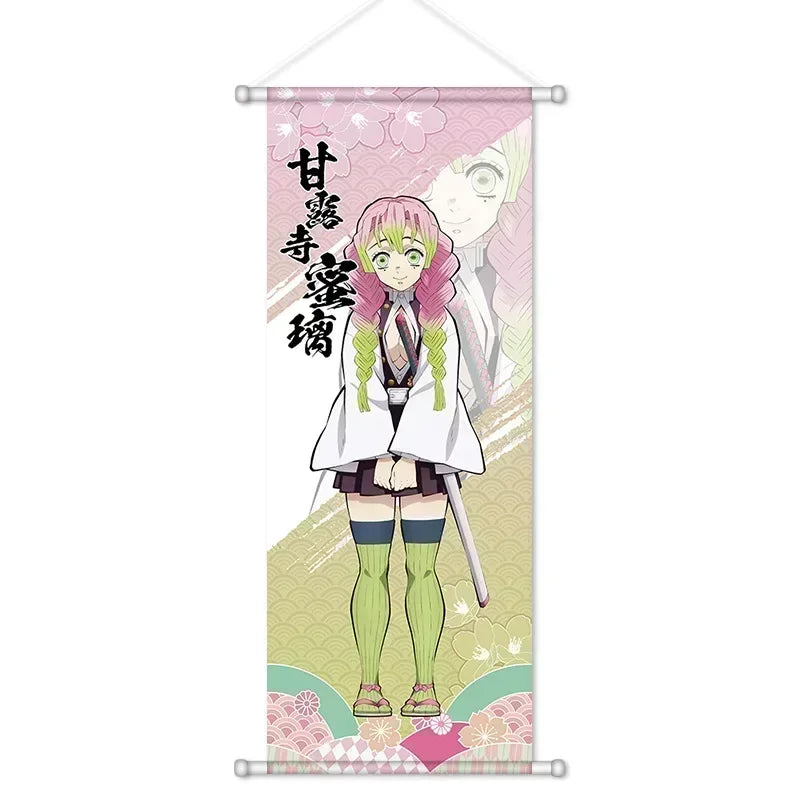 Demon Slayer Wall Art Canvas – Tanjiro & Nezuko Poster