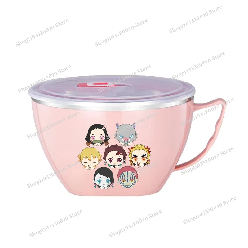 Demon Slayer Stainless Steel Noodle Bowl