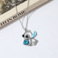 Stitch Heart Rhinestone Necklace – Lilo & Stitch
