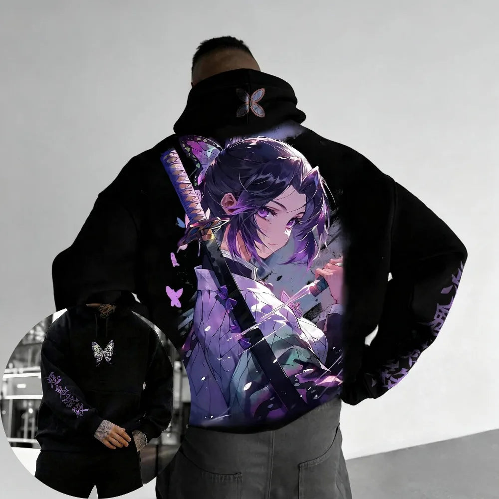 Shinobu Kocho Hoodie – Demon Slayer Anime Sweatshirt