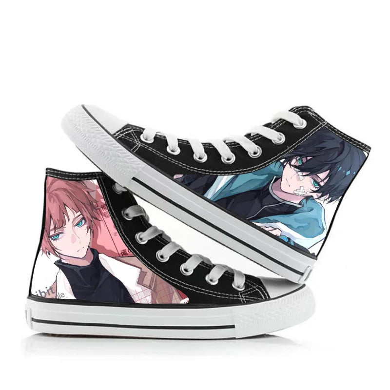 Blue Lock Bachira Sneakers – Anime High-Top Shoes
