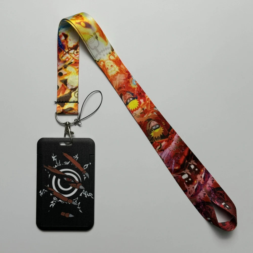 Anime Lanyard Keychain – Neck Strap Key Holder