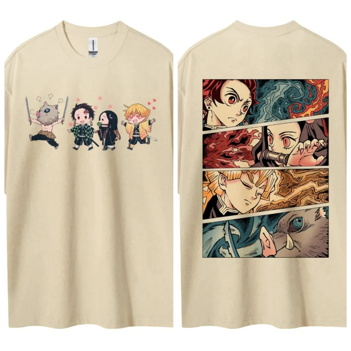 Demon Slayer Short-Sleeve Sports T-Shirt – Anime Tee