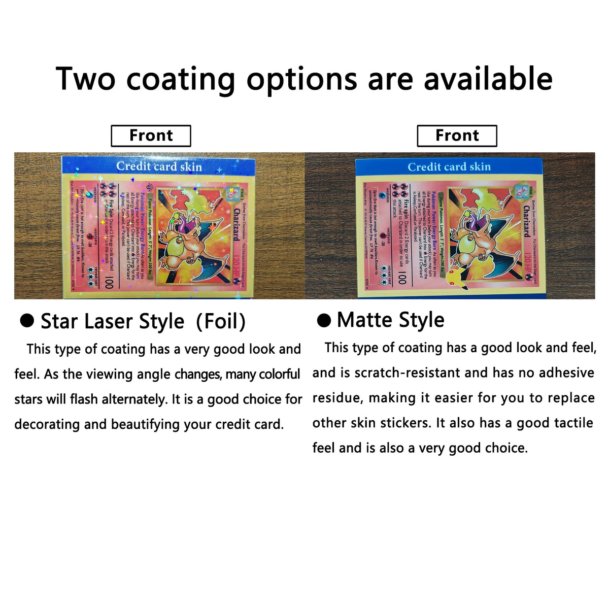 Mewtwo Pokémon Card Skin Sticker – Credit Card Decal