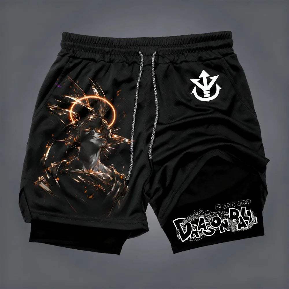 Goku Black Athletic Shorts – Dragon Ball Anime Shorts