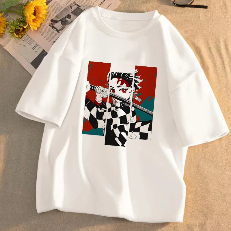 Demon Slayer Graphic T-Shirt – Unisex Anime Tee