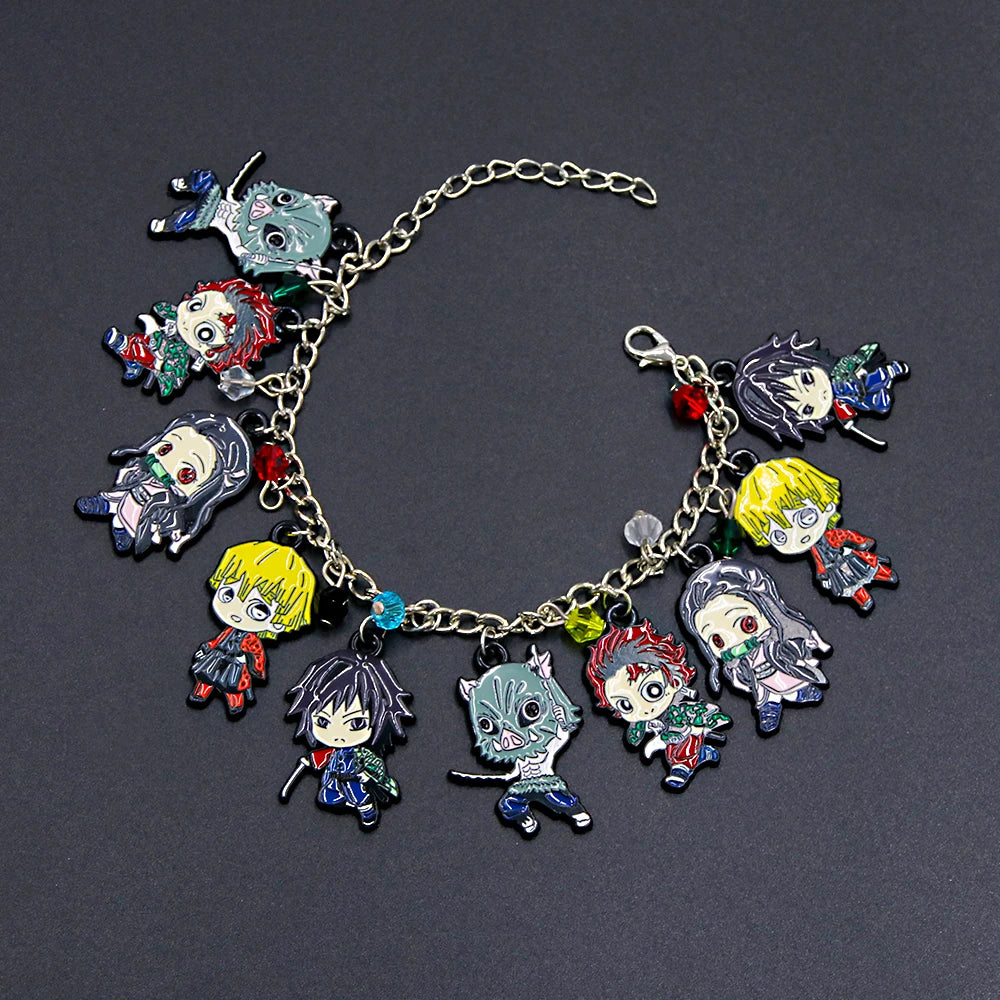 Demon Slayer Nezuko Charm Bracelet