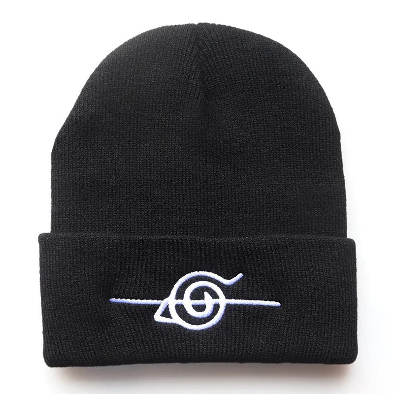 Akatsuki Red Cloud Beanie – Naruto Anime Knit Hat