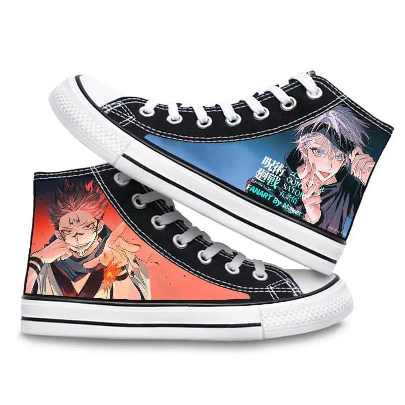 Gojo Satoru High-Top Sneakers – Jujutsu Kaisen Shoes