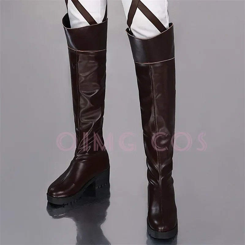 Eren Jaeger Cosplay Shoes – Attack on Titan Anime Boots