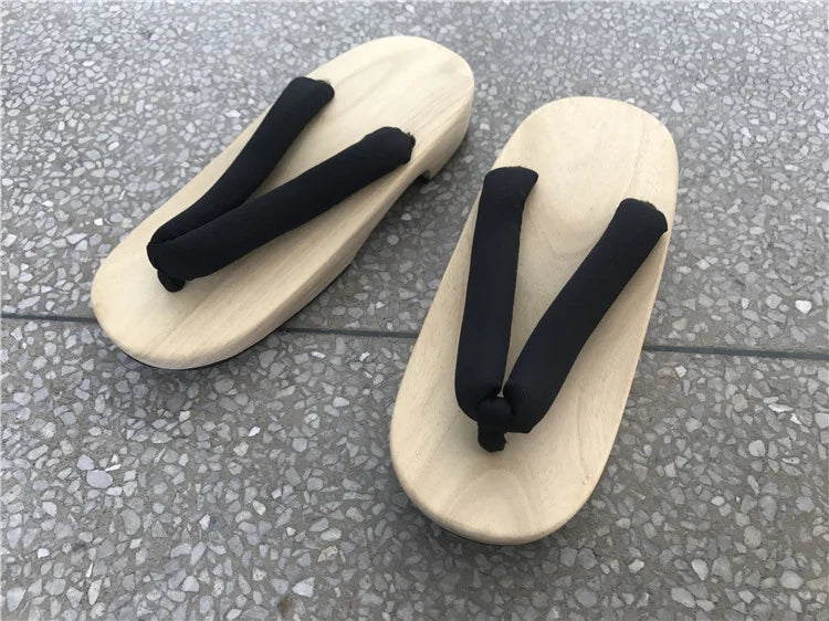 Tanjiro & Nezuko Wooden Geta – Demon Slayer Cosplay Sandals