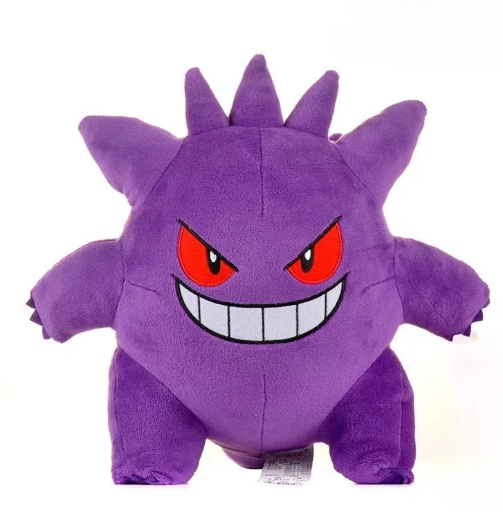 Gastly, Haunter & Gengar Plush – Pokémon Evolution Set