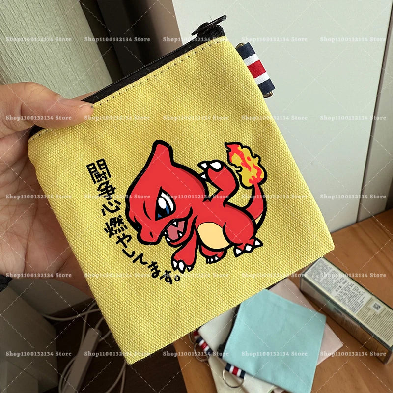 Pokémon Coin Purse – Pikachu, Gengar & Charmander Wallet