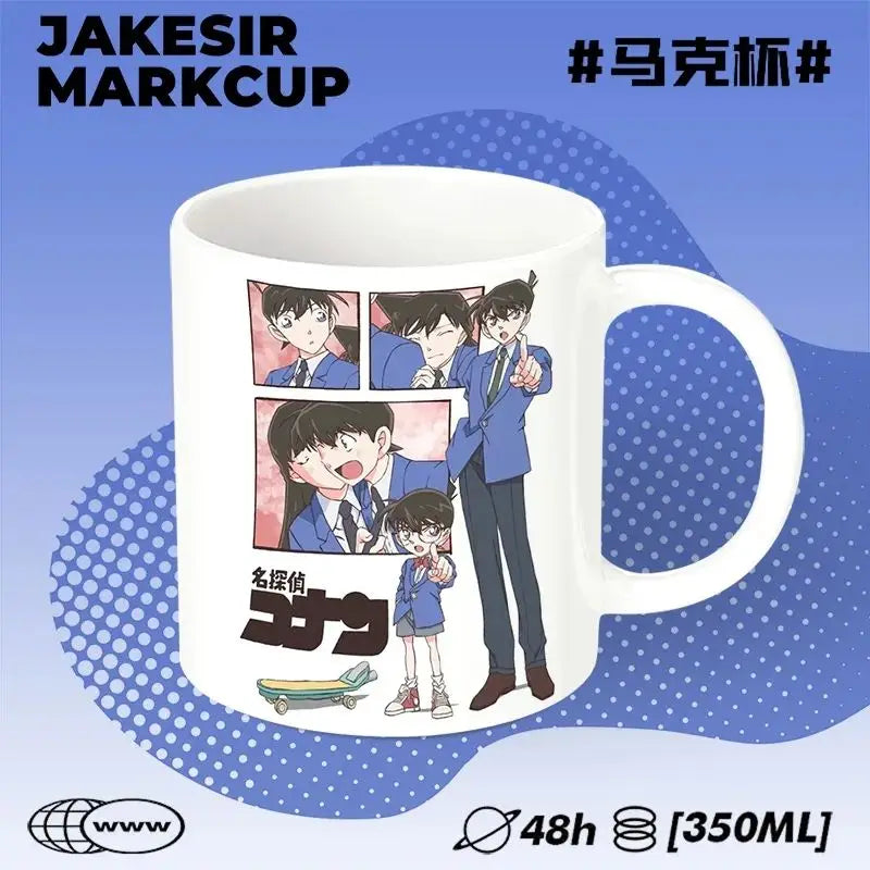 Detective Conan Ceramic Mug – Anime Coffee Cup