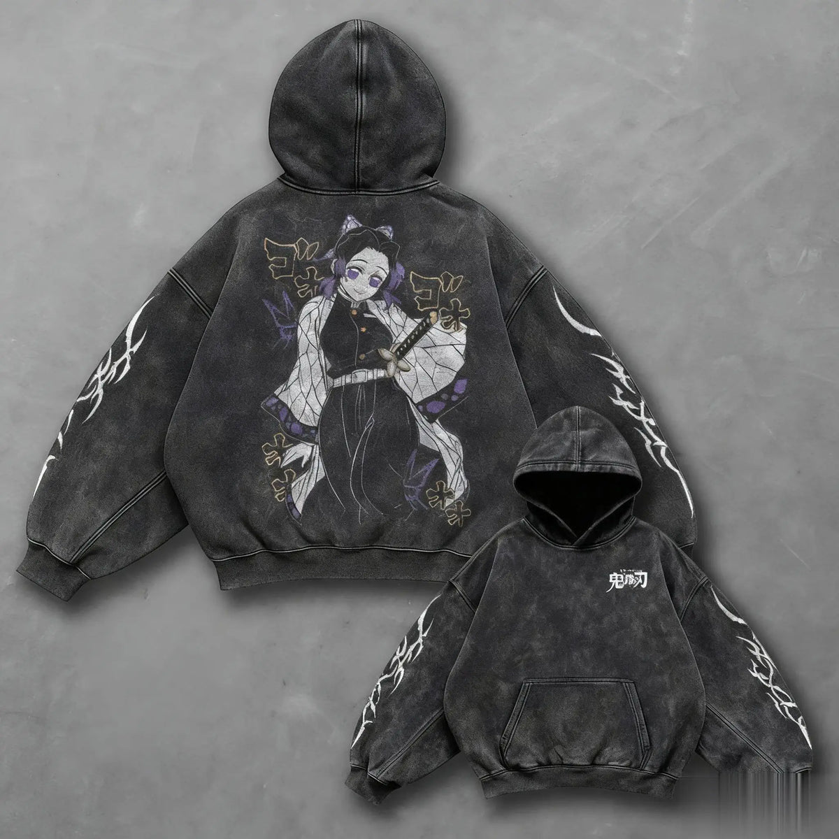 Demon Slayer Harajuku Vintage Hoodie
