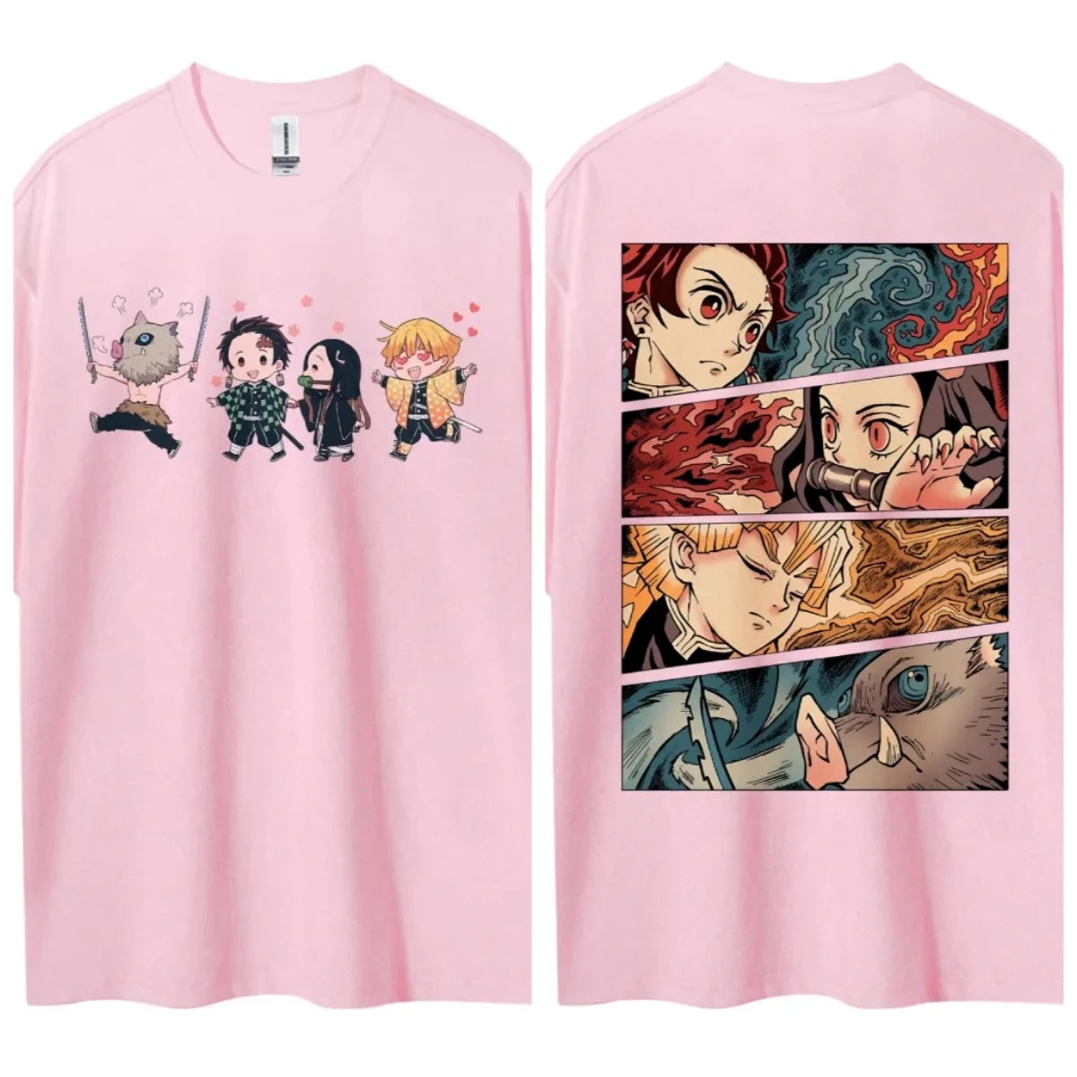 Demon Slayer Short-Sleeve Sports T-Shirt – Anime Tee