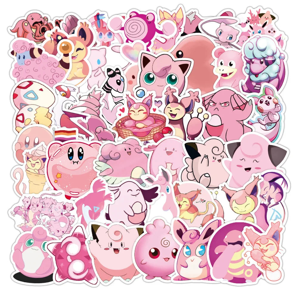 Pikachu Pokémon Decal Pack – Waterproof Stickers