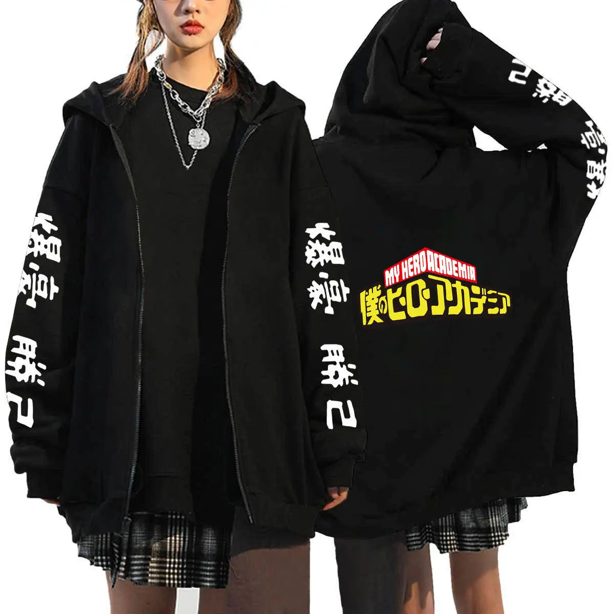 Katsuki Bakugo Hoodie – My Hero Academia Anime Sweatshirt
