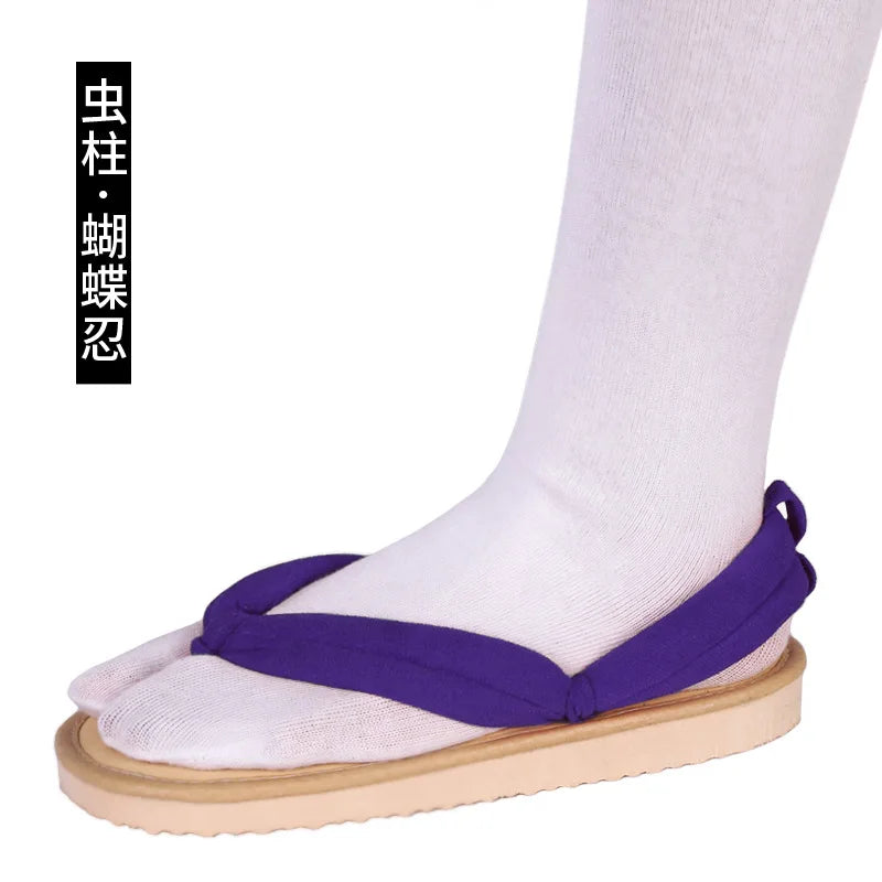 Demon Slayer Wooden Clogs – Anime Cosplay Sandals