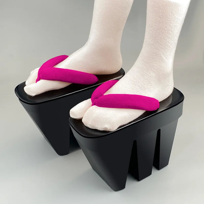 Japanese Geta Wooden Sandals 14cm – Cosplay Clogs