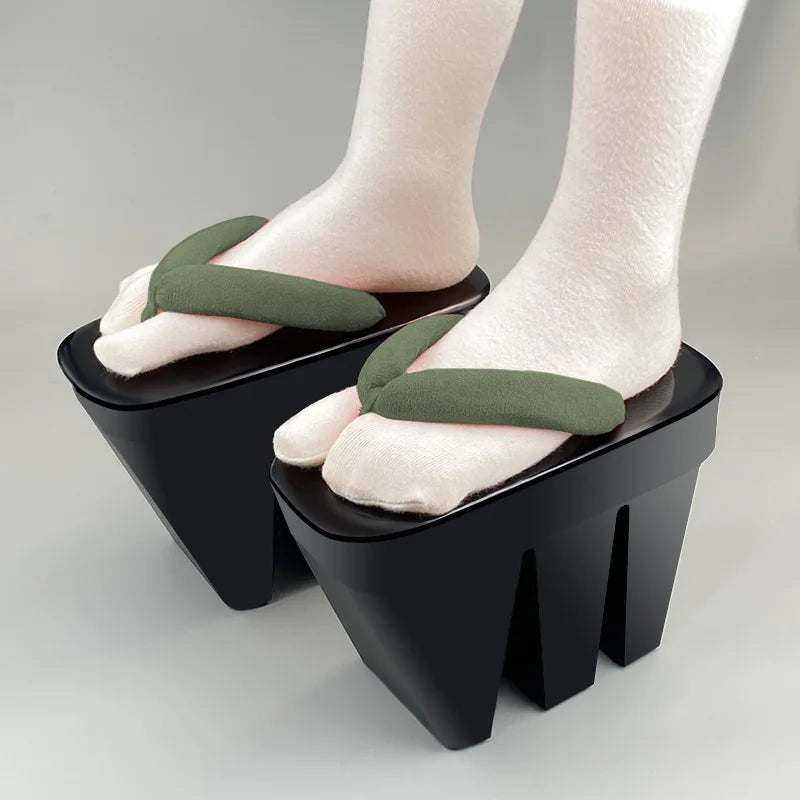 Japanese Geta Wooden Sandals 14cm – Cosplay Clogs