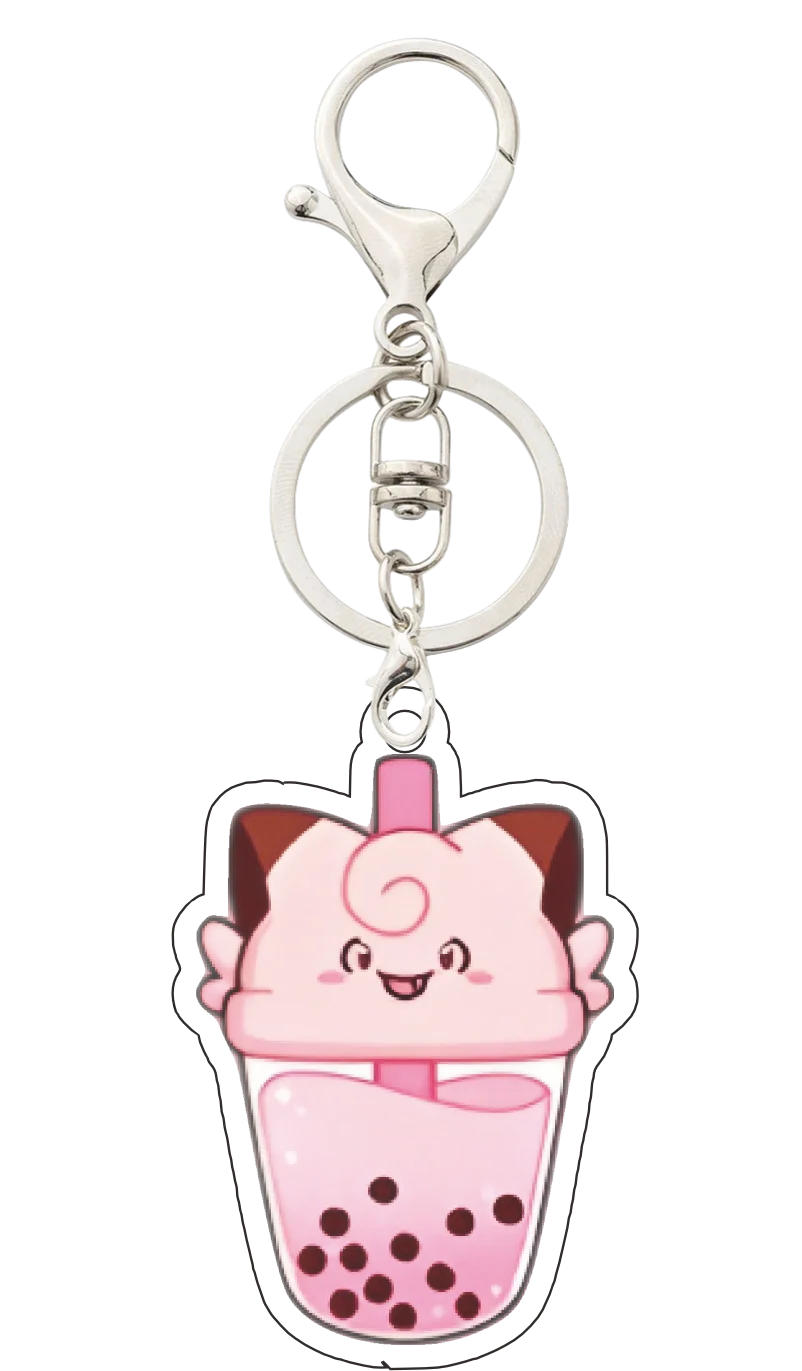 Pokémon Acrylic Keychain – Eevee, Gengar & Snorlax 5cm