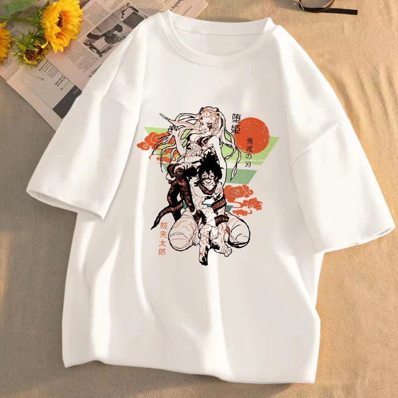 Demon Slayer Graphic T-Shirt – Unisex Anime Tee
