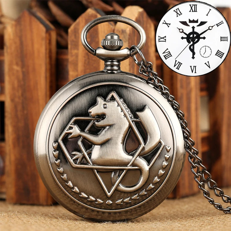 Edward Elric Pocket Watch Necklace – Fullmetal Alchemist