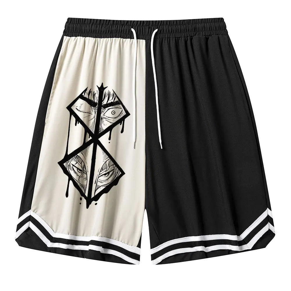 Berserk Basketball Shorts – Anime Gym Shorts