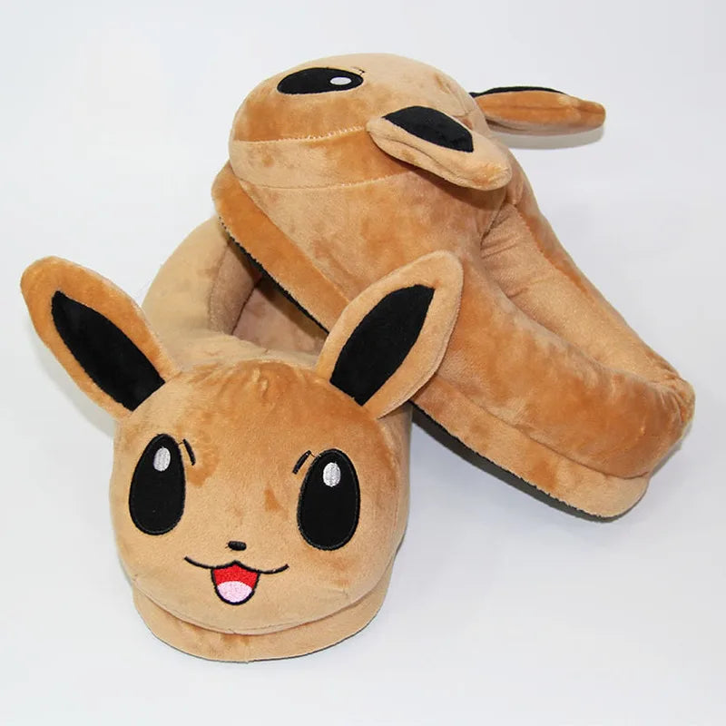 Pokémon Plush Slippers – Pikachu, Eevee & Umbreon