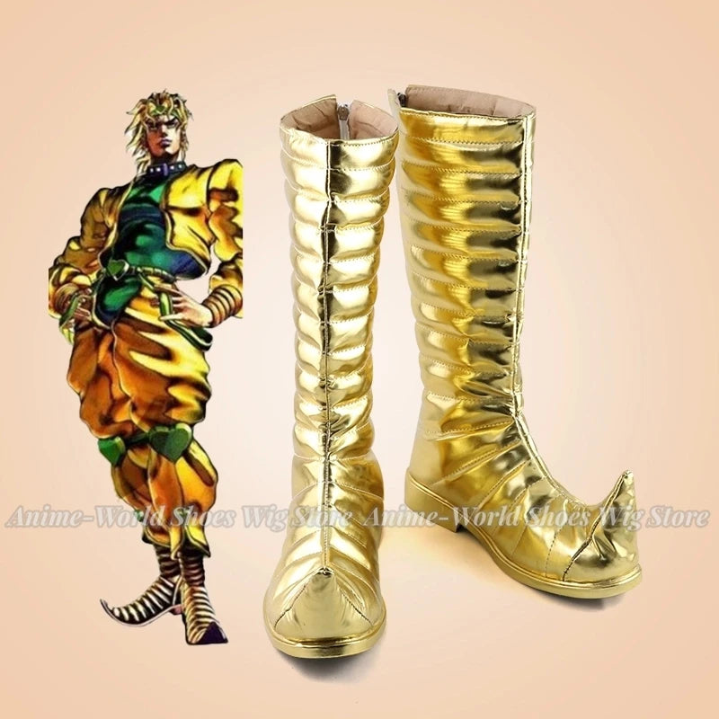 Dio Brando Cosplay Boots – JoJo's Bizarre Adventure Shoes