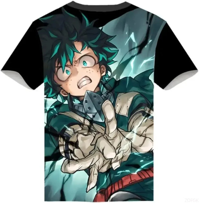 My Hero Academia T-Shirt – 3D Print Anime Tee