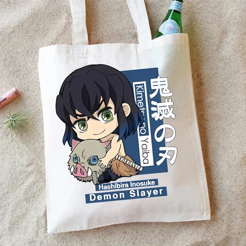 One Piece Canvas Shoulder Bag – Anime Eco Handbag