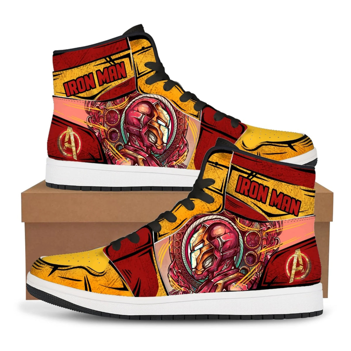 Spider-Man High-Top Sneakers – Marvel Casual Shoes
