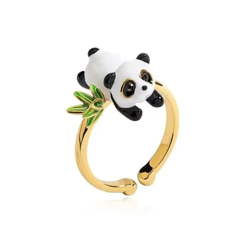 Dratini Adjustable Couple Ring – Pokémon S925 Silver