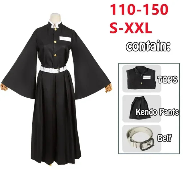 Muichiro Tokito Cosplay Costume – Demon Slayer Corps Uniform & Wig