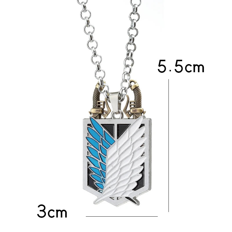Wings of Freedom Necklace – Attack on Titan Survey Corps