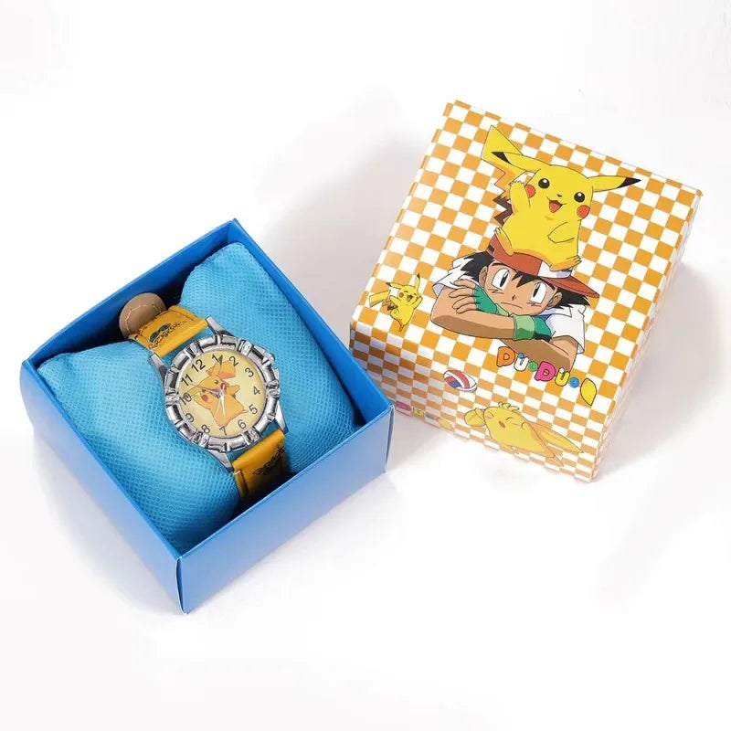 Pikachu Kids Watch – Pokémon Anime Gift Box