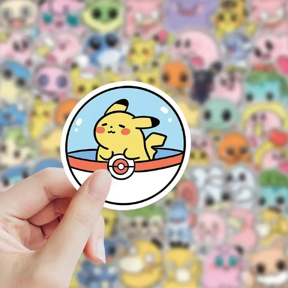 Pikachu Pokémon DIY Sticker Pack – Kawaii Decals