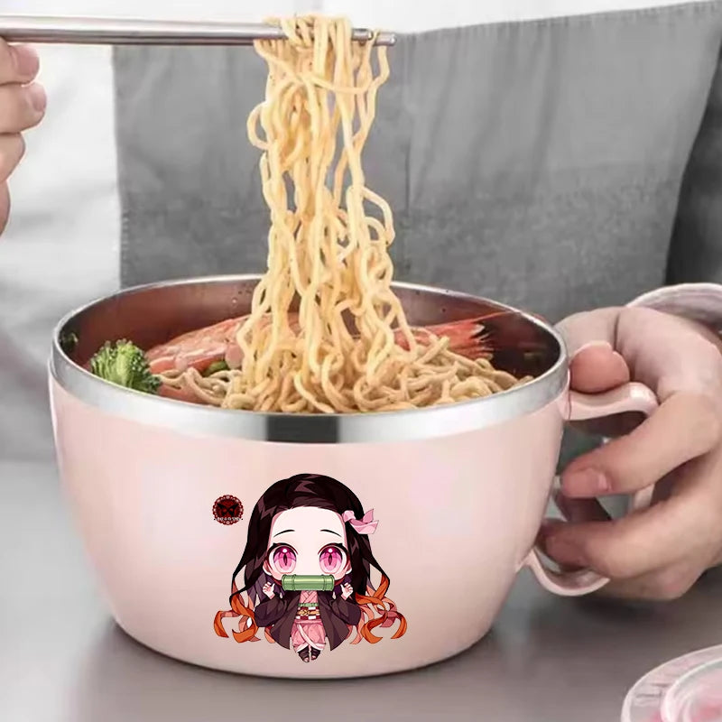 Demon Slayer Stainless Steel Noodle Bowl