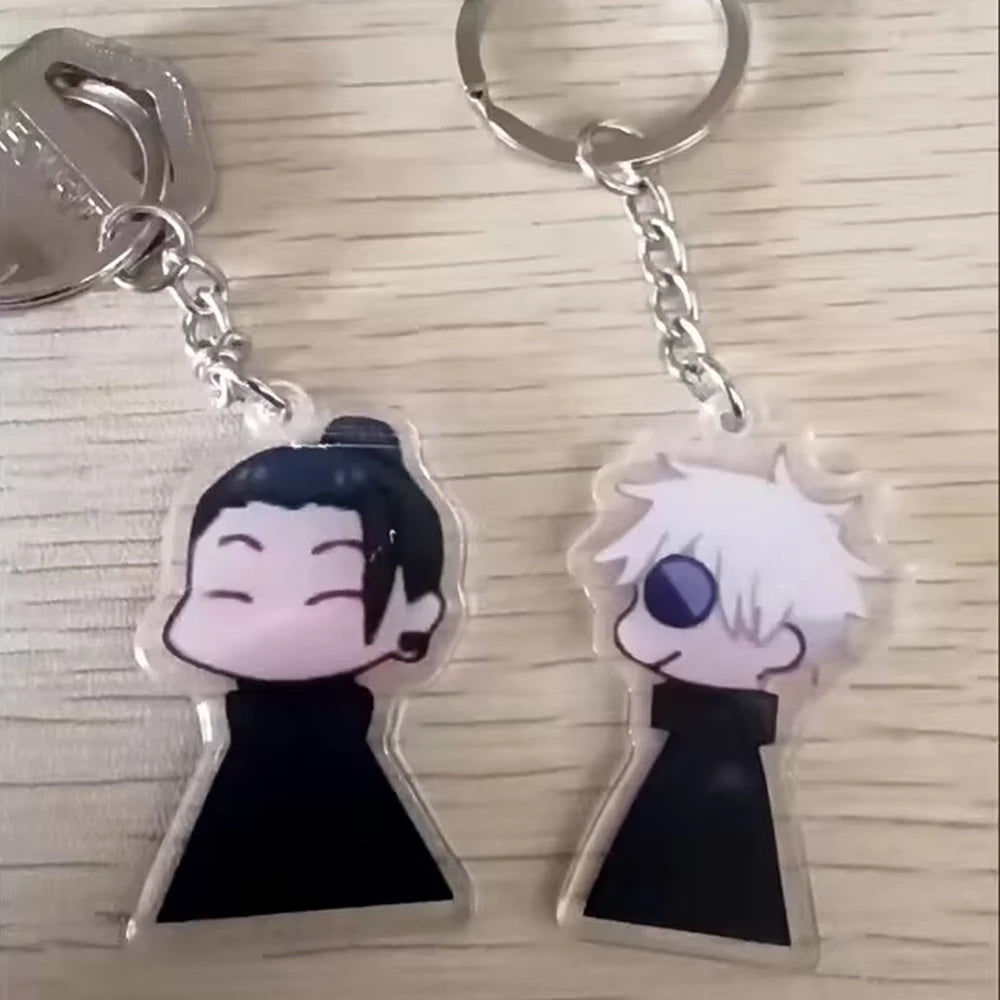 Gojo & Geto Matching Keychain Set – Jujutsu Kaisen