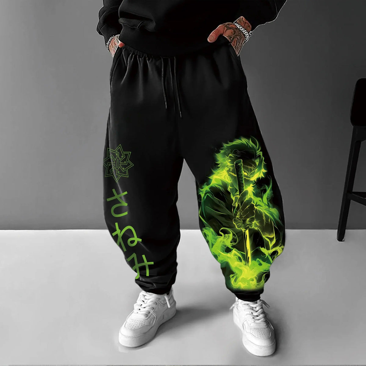 Demon Slayer Sweatpants – Anime Streetwear Joggers