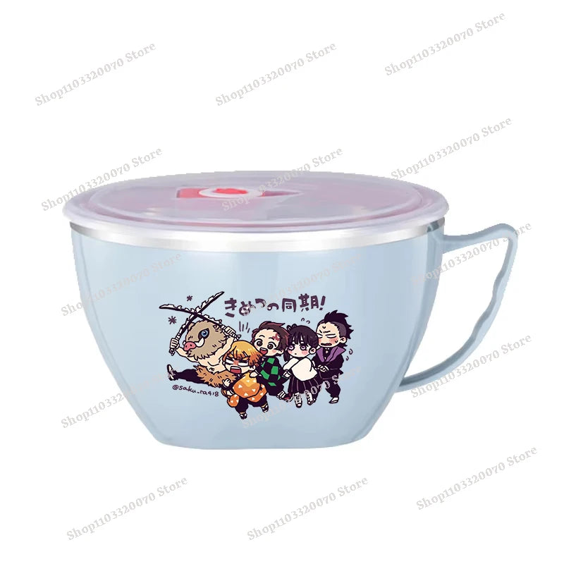 Demon Slayer Stainless Steel Noodle Bowl