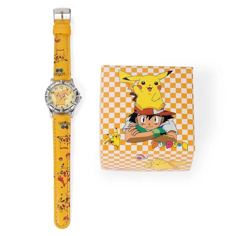 Pikachu Kids Watch – Pokémon Anime Gift Box